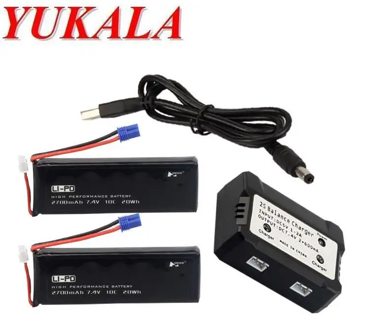 Аккумулятор lipo H501C H501S X4 7,4 В 2700 мАч, аккумулятор с зарядным устройством для радиоуправляемого квадрокоптера, дрона H501S, аксессуары, запчасти
Аккумулятор lipo H501C H501S X4 7,4 В 2700 мАч, аккумулятор с зарядным устройством для радиоуправляемого квадрокоптера, дрона H501S, аксессуары, запчасти