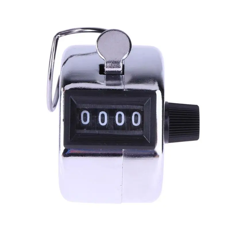 Digits Stainless Counters Professional 4 Digit Hand Held Tally Counter Manual Palm Clicker Number Counting Golf LX6310
Digits Stainless Counters Professional 4 Digit Hand Held Tally Counter Manual Palm Clicker Number Counting Golf LX6310