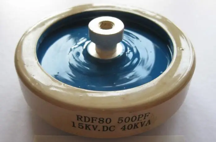 RDF80 500PF 15KV.DC 40KVA high frequency machine high frequency capacitor high voltage ceramic ceramic dielectric capacitor
RDF80 500PF 15KV.DC 40KVA high frequency machine high frequency capacitor high voltage ceramic ceramic dielectric capacitor
