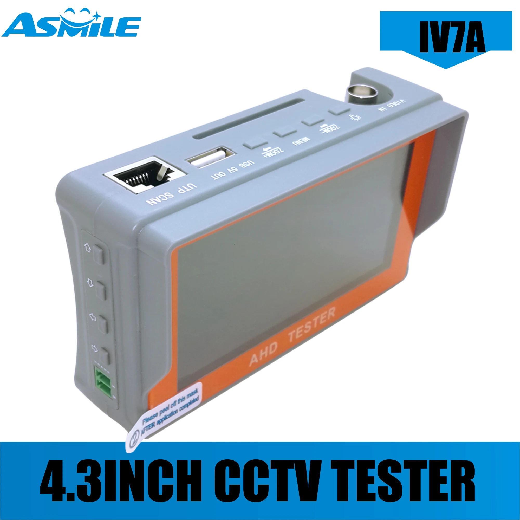 2019 hot sale 4.3 inch TFT LCD High-definition Screen CCTV HD Camera Tester from asmile
2019 hot sale 4.3 inch TFT LCD High-definition Screen CCTV HD Camera Tester from asmile