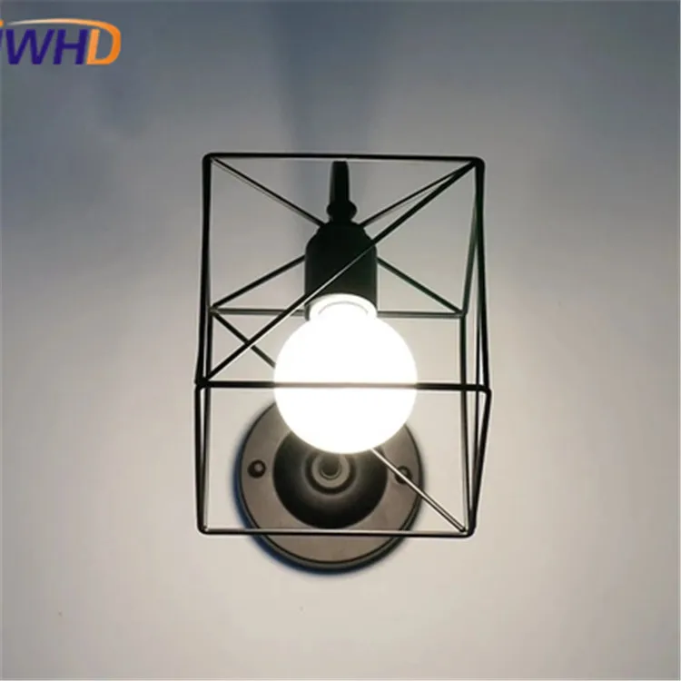 Nordic Style Retro Vintage Industrial wall sconce Iron Cage Loft Antique Wall Light Fixtures Luminaire Wall Lamp Home Lighting
Nordic Style Retro Vintage Industrial wall sconce Iron Cage Loft Antique Wall Light Fixtures Luminaire Wall Lamp Home Lighting