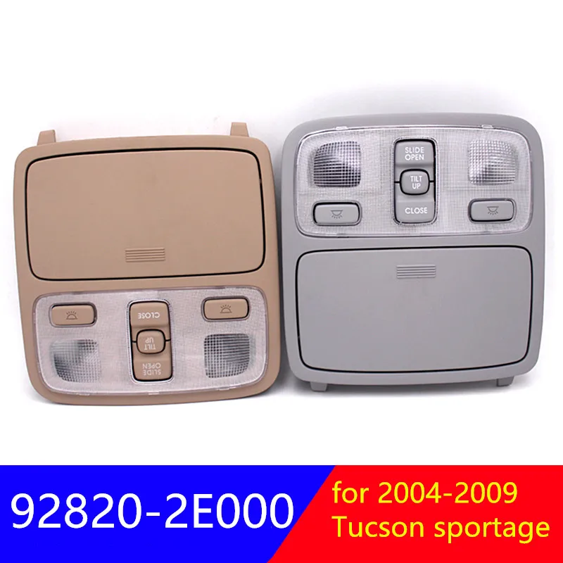 Beige Top control light and sunroof switch assembly Grey for Hyundai Tucson 2004-2009 for kia sportage 2004-2010 92820 2E000
Beige Top control light and sunroof switch assembly Grey for Hyundai Tucson 2004-2009 for kia sportage 2004-2010 92820 2E000
