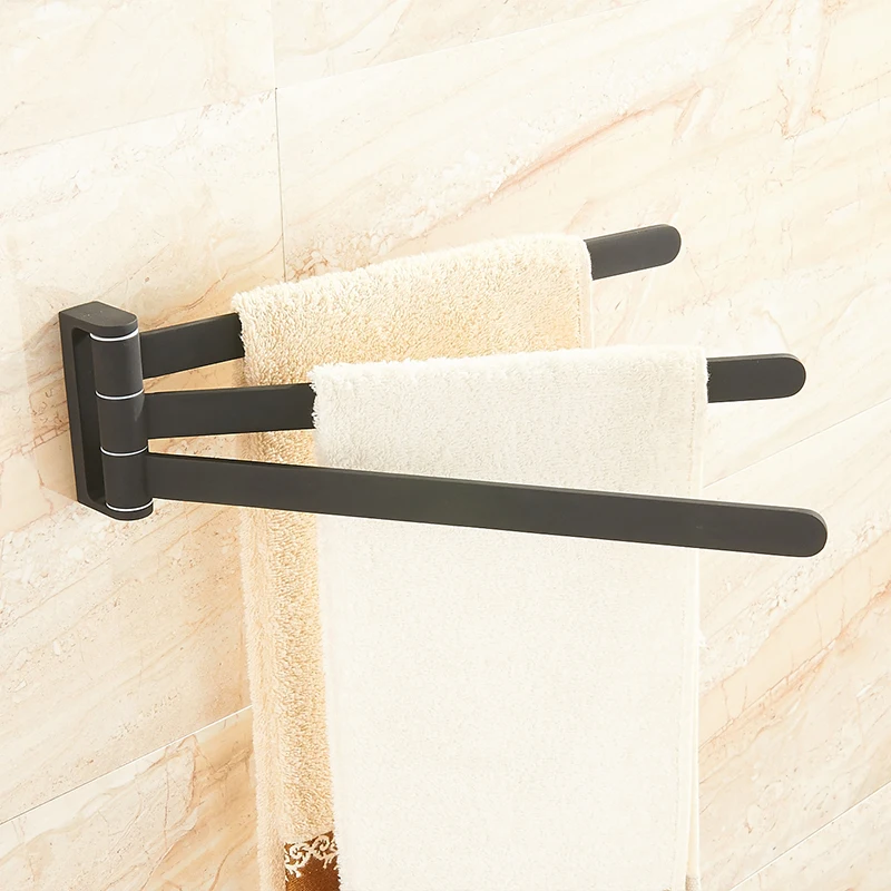 2019 rotatable towel bathroom towel rack black kitchen wall-mounted folding movable towel bar
2019 rotatable towel bathroom towel rack black kitchen wall-mounted folding movable towel bar
