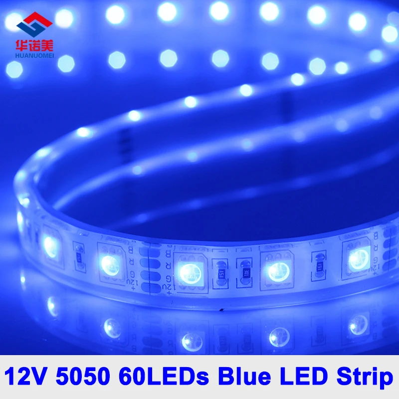 12V SMD 5050 Flexible LED Strip Blue LED Light 60LEDs/m 5M/Roll Waterproof IP67 SMD5050 Flexible Neon Lights 60 leds Blue Lamp
12V SMD 5050 Flexible LED Strip Blue LED Light 60LEDs/m 5M/Roll Waterproof IP67 SMD5050 Flexible Neon Lights 60 leds Blue Lamp
