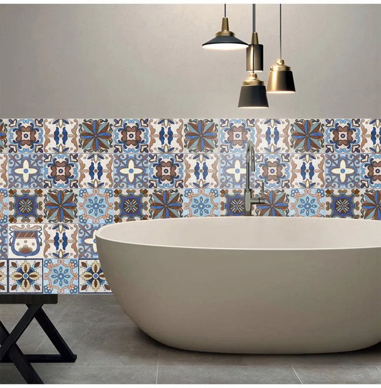 European-style simulation ceramic tile decapstick toilet bathroom waterproof sticker kitchen anti-oil tiles sticker living room
European-style simulation ceramic tile decapstick toilet bathroom waterproof sticker kitchen anti-oil tiles sticker living room