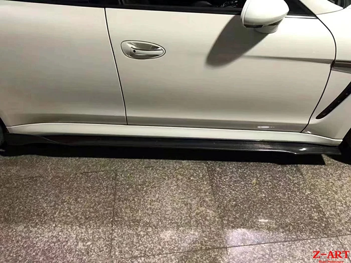 Z-ART Carbon Fiber Side Skirts for Porsche Panamera Carbon Fiber Side Lip for Panamera 2013-2017 Carbon Fiber Side Spoiler 
Z-ART Carbon Fiber Side Skirts for Porsche Panamera Carbon Fiber Side Lip for Panamera 2013-2017 Carbon Fiber Side Spoiler