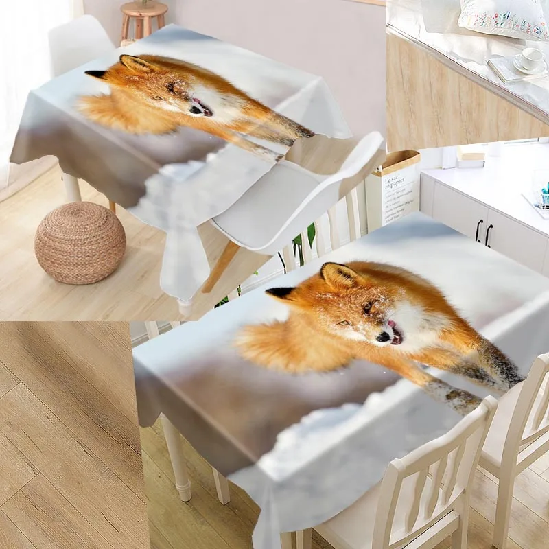 Fox Animals Custom Table Cloth Oxford Print Rectangular Waterproof Oilproof Table Cover Square Wedding Tablecloth P~
Fox Animals Custom Table Cloth Oxford Print Rectangular Waterproof Oilproof Table Cover Square Wedding Tablecloth P~