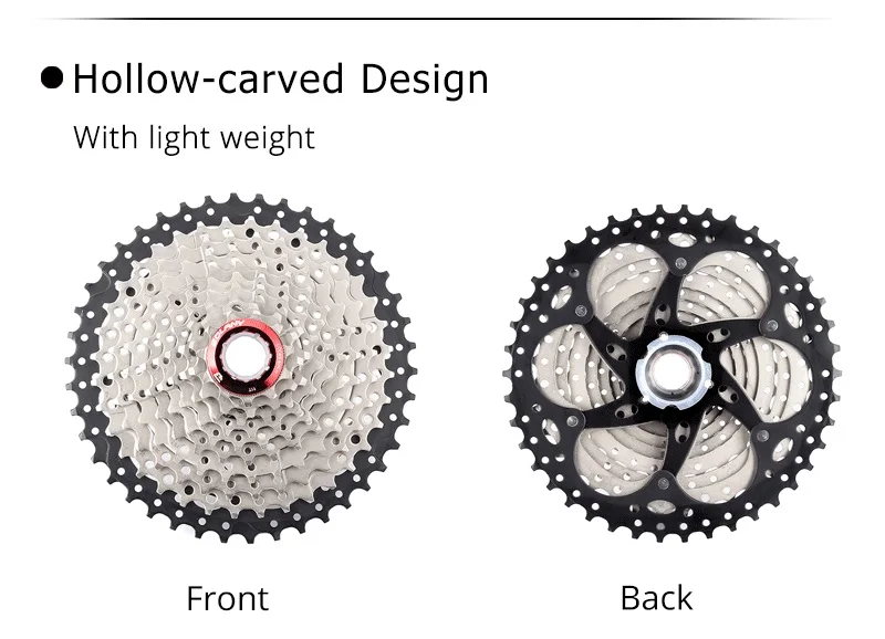 Кассета MTB, 10 скоростей, 11-42T, звездочки, свободное колесо, широкое Передаточное отношение, аксессуары для горного велосипеда для Shimano Deore Slx XT
Кассета MTB, 10 скоростей, 11-42T, звездочки, свободное колесо, широкое Передаточное отношение, аксессуары для горного велосипеда для Shimano Deore Slx XT