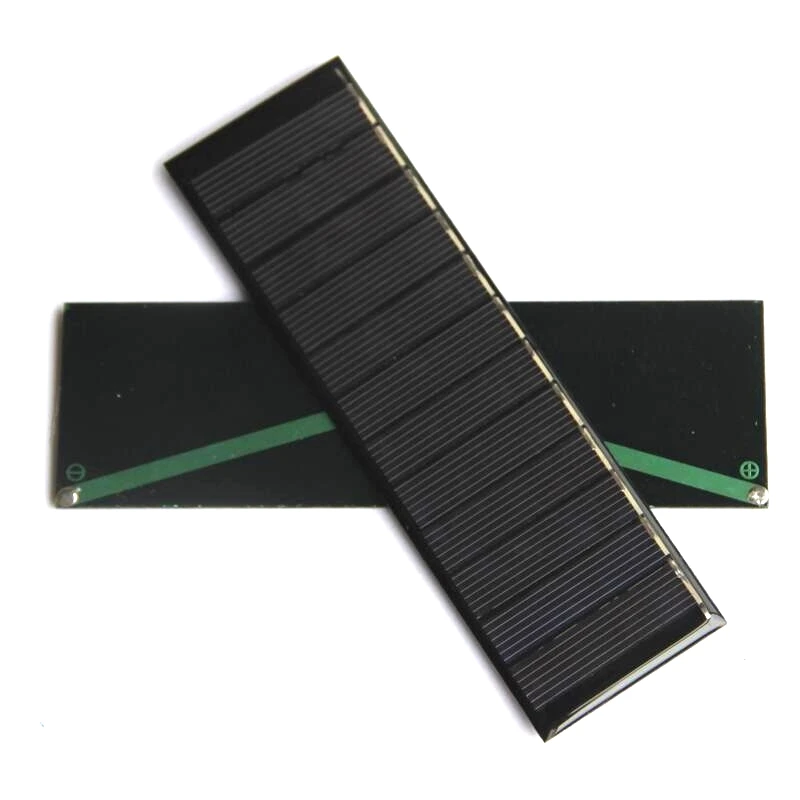 20Pcs Wholesale Solar Panels 0.6W 6V Mini Epoxy Solar Cells for DIY LED Light Education Toys 143.5*43.5*3MM
20Pcs Wholesale Solar Panels 0.6W 6V Mini Epoxy Solar Cells for DIY LED Light Education Toys 143.5*43.5*3MM