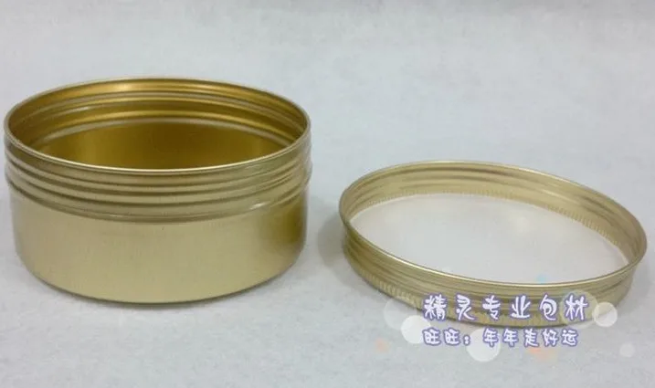 wholesale 150g Aluminum Cosmetic Jar Container Screw Thread 50pcs/lot 150ml Golden Makeup Container Factory Wholesale
wholesale 150g Aluminum Cosmetic Jar Container Screw Thread 50pcs/lot 150ml Golden Makeup Container Factory Wholesale