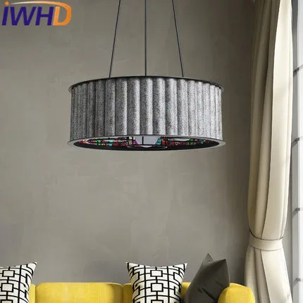 IWHD Iron Hanglampen Circular Vintage Pendant Lights LED Style Loft Industrial Retro Hanging Lamp Bedroom Kitchen Iluminacion
IWHD Iron Hanglampen Circular Vintage Pendant Lights LED Style Loft Industrial Retro Hanging Lamp Bedroom Kitchen Iluminacion