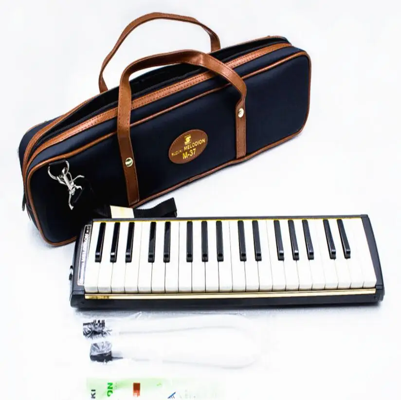 Original SUZUKI M-37C Keyboard Harmonica Melodion Melody On Alto 37 Key Professional Melodica/ pianica With Handbag 
Original SUZUKI M-37C Keyboard Harmonica Melodion Melody On Alto 37 Key Professional Melodica/ pianica With Handbag