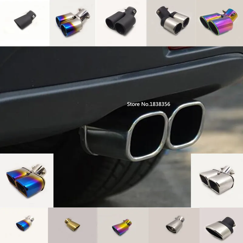 Car Muffler Exterior End Pipe Outlet Dedicate Stainless Steel Exhaust Tip Tail For Suzuki S-Cross SX4 2017 2018 2019 2020
Car Muffler Exterior End Pipe Outlet Dedicate Stainless Steel Exhaust Tip Tail For Suzuki S-Cross SX4 2017 2018 2019 2020