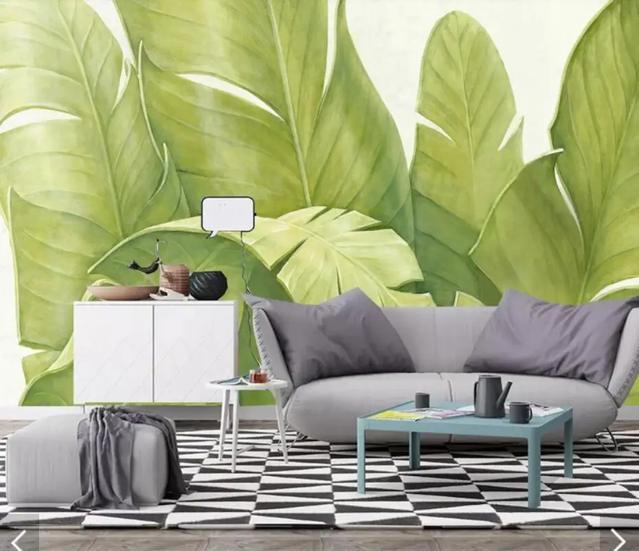 Tropical Leaves Wallpaper 3d Wall Murals for Living Room Wall Decor Printed Photo Wall Paper Rainforest Mural
Tropical Leaves Wallpaper 3d Wall Murals for Living Room Wall Decor Printed Photo Wall Paper Rainforest Mural