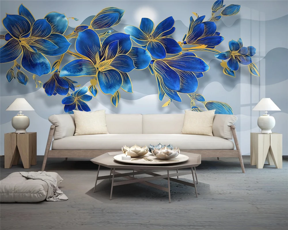 beibehang Customized modern wallpaper new Chinese hand-painted wisteria flowers birds background decorative painting wall paper
beibehang Customized modern wallpaper new Chinese hand-painted wisteria flowers birds background decorative painting wall paper