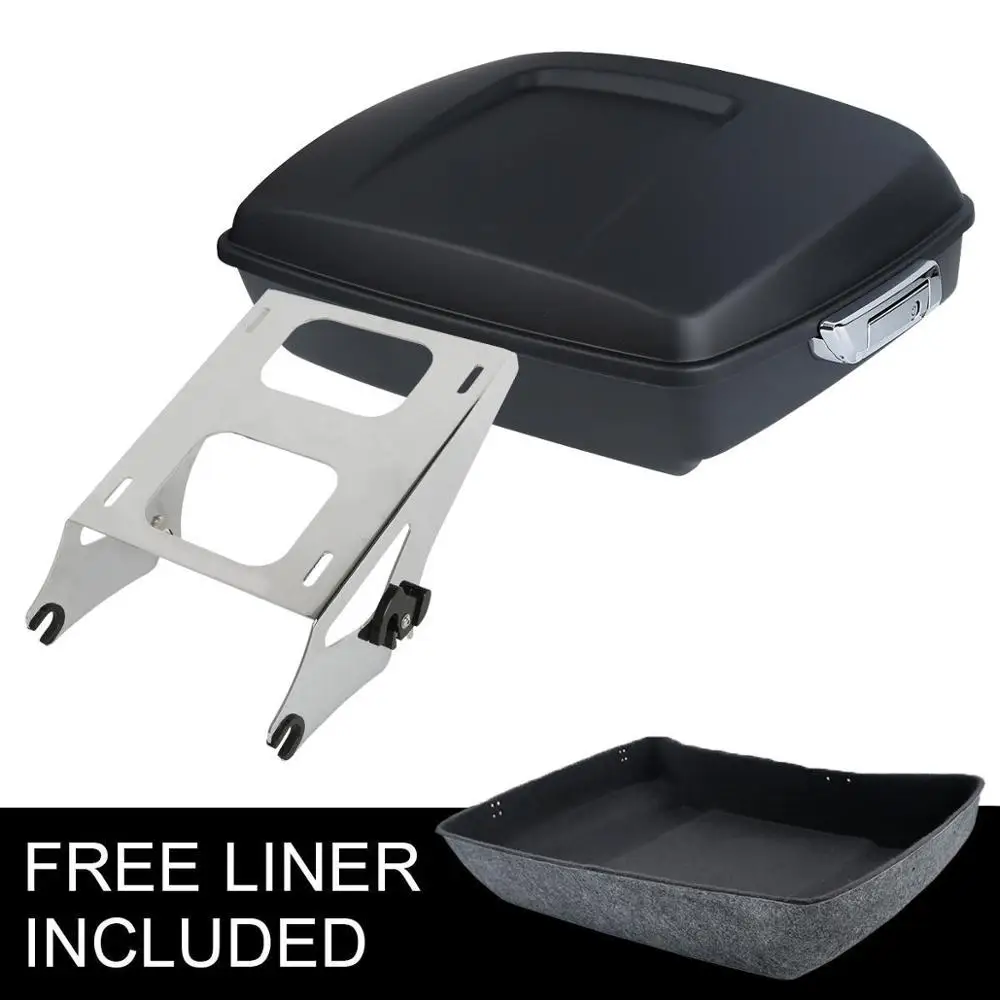 Motorcycle Matt Black 10.7" Chopped Trunk Mount For Harley Tour Pak Touring Road King Road Glide Street Glide 2014-2020
Motorcycle Matt Black 10.7" Chopped Trunk Mount For Harley Tour Pak Touring Road King Road Glide Street Glide 2014-2020