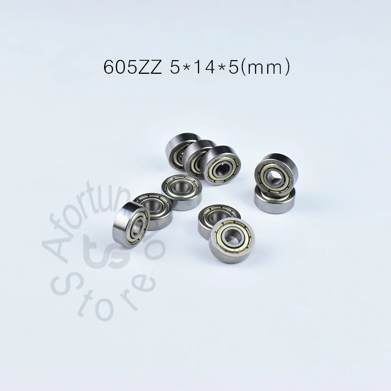 605ZZ Bearing 10pcs 5*14*5(mm) free shipping chrome steel Metal sealed High speed Mechanical equipment parts
605ZZ Bearing 10pcs 5*14*5(mm) free shipping chrome steel Metal sealed High speed Mechanical equipment parts