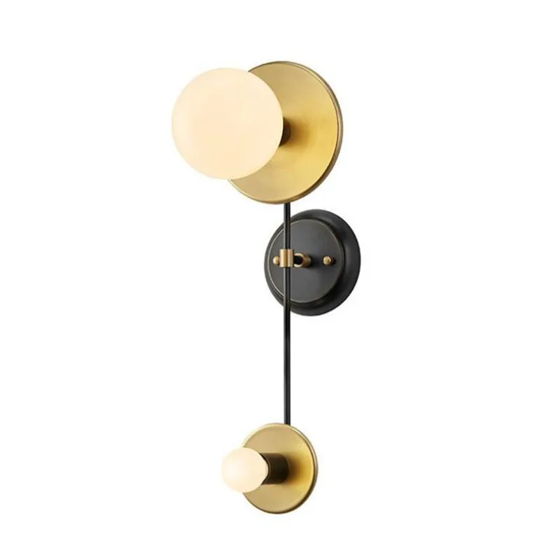 Nordic Minimalist Bedroom Bedside Led Wall Lamp Creative Brass Vintage Living Room Bathroom Cafe Wall Sconce Light
Nordic Minimalist Bedroom Bedside Led Wall Lamp Creative Brass Vintage Living Room Bathroom Cafe Wall Sconce Light