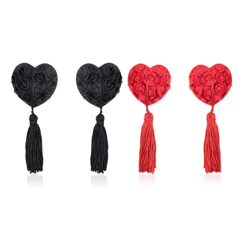 1 Pair Sexy Pasties Stickers Women Lingerie Rose Flower Tassel Breast Bra Nipple Cover
1 Pair Sexy Pasties Stickers Women Lingerie Rose Flower Tassel Breast Bra Nipple Cover