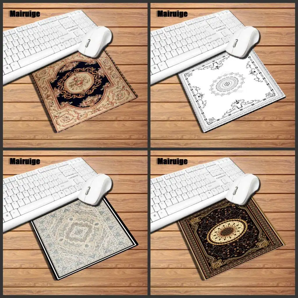 Mairuige Custom Size Persian Carpet Rubber Mouse Pad Computer Game Non-slip Durable Mouse Pad
Mairuige Custom Size Persian Carpet Rubber Mouse Pad Computer Game Non-slip Durable Mouse Pad