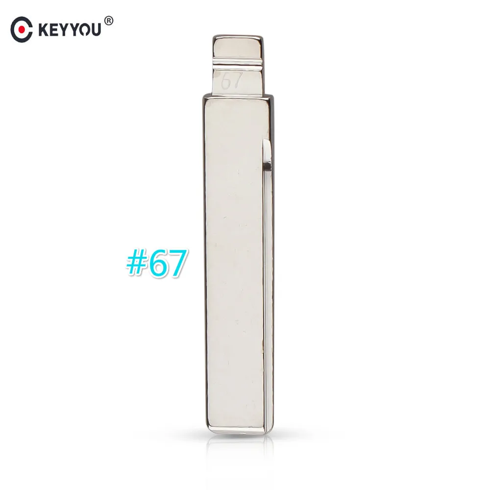 KEYYOU, хорошее качество, № 67 сменный металлический Бланк, необработанный флип KD, модель #67 для BMW, для MG, лезвие ключа
KEYYOU, хорошее качество, № 67 сменный металлический Бланк, необработанный флип KD, модель #67 для BMW, для MG, лезвие ключа