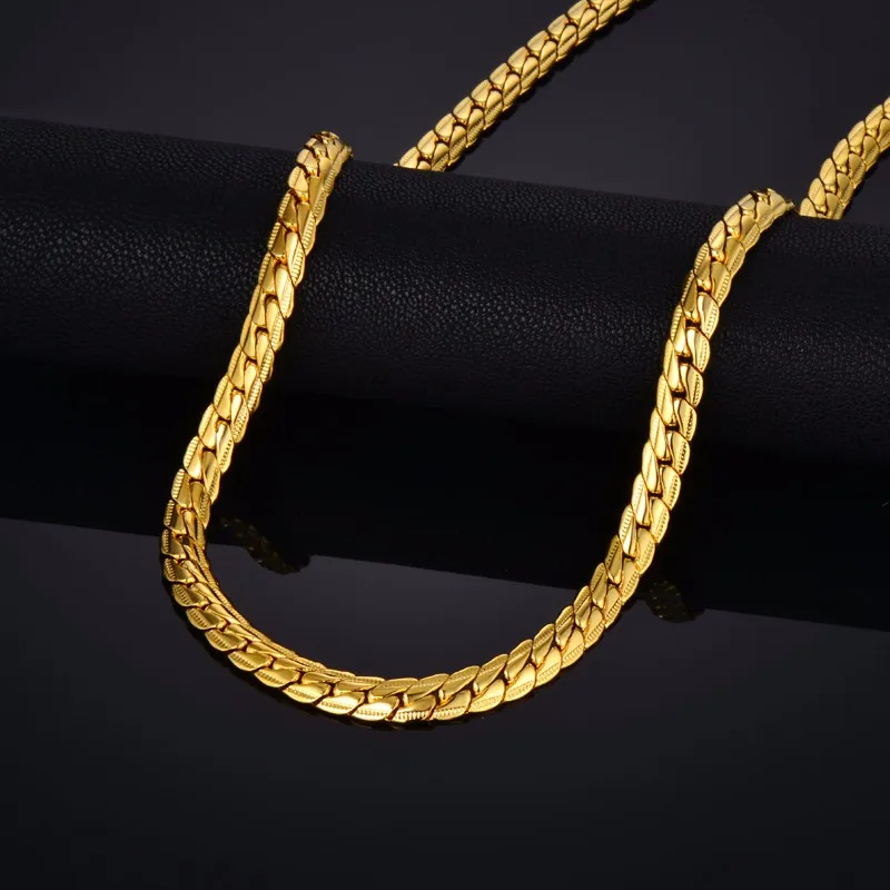 Brand Punk Gold Snake Chain Necklace Jewelry, Wholesale Gold Chain For Men Gold Color, Mens Jewelry Chain 29" sieraden
Brand Punk Gold Snake Chain Necklace Jewelry, Wholesale Gold Chain For Men Gold Color, Mens Jewelry Chain 29" sieraden