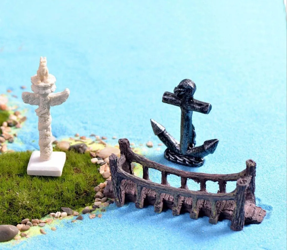 20pcs Ornamental Column/Anchor/Bridge Dollhouse Landscape Miniatures Accessories Resin Ornaments Home Garden Decor DIY Material
20pcs Ornamental Column/Anchor/Bridge Dollhouse Landscape Miniatures Accessories Resin Ornaments Home Garden Decor DIY Material