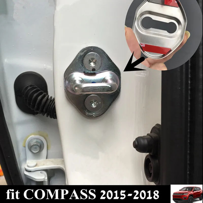 New COMPASS 2015-2018 Car Door Lock Key Cover Latch Door Lock Keys Protect Buckle Cover for Jeep COMPASS 2018
New COMPASS 2015-2018 Car Door Lock Key Cover Latch Door Lock Keys Protect Buckle Cover for Jeep COMPASS 2018