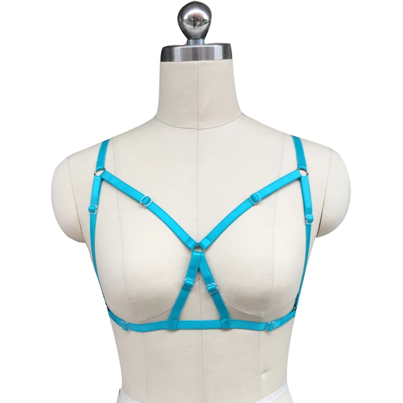 Exotic Apparel blue women Gothi body Harness cage bra c Harajuku sexy lingerie Handmade body harness cage bra Free shipping
Exotic Apparel blue women Gothi body Harness cage bra c Harajuku sexy lingerie Handmade body harness cage bra Free shipping