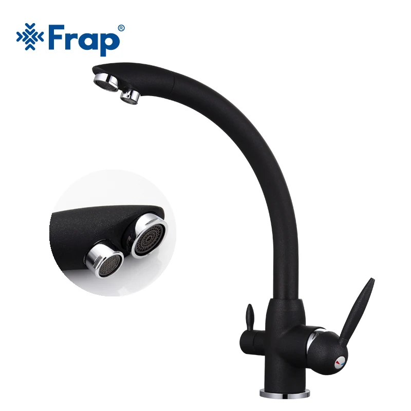 Frap New Arrival Black Kitchen sink Faucet Mixer water Tap 180 Degree Rotation with Water Purification Features 5 colors F4399
Frap New Arrival Black Kitchen sink Faucet Mixer water Tap 180 Degree Rotation with Water Purification Features 5 colors F4399
