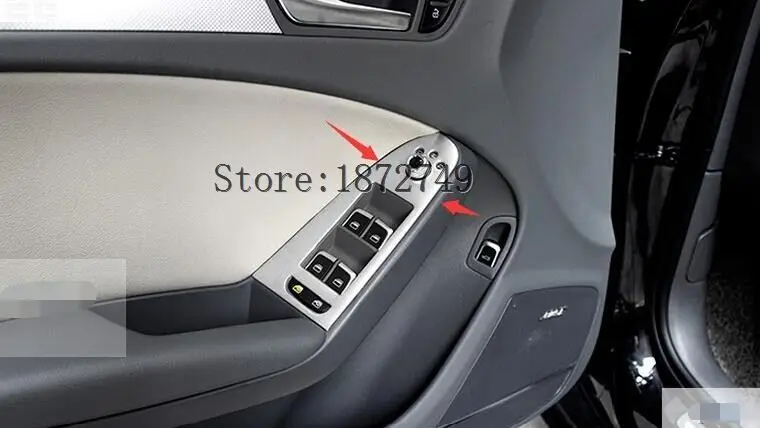 For Audi A5 A4 2011 - 2015 Stainless Steel Door Armrest Window Lift Button Frame Panel Cover Trim
For Audi A5 A4 2011 - 2015 Stainless Steel Door Armrest Window Lift Button Frame Panel Cover Trim