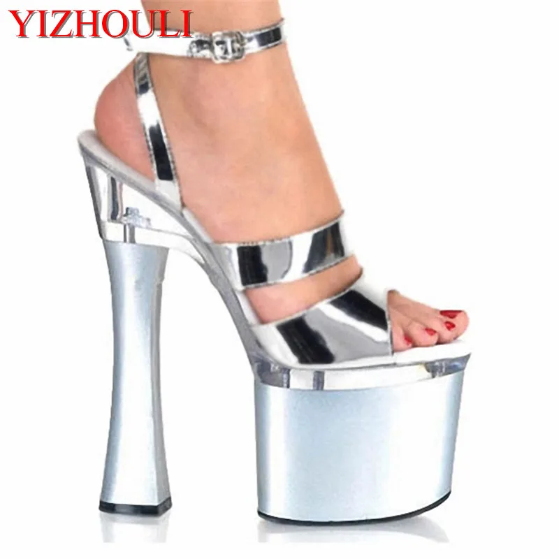 Big Size 18cm Sexy Super High Heel Platforms Crystal Sandals, Pole Dance / Performance / Star / Model Shoes, Woman Wedding Shoes
Big Size 18cm Sexy Super High Heel Platforms Crystal Sandals, Pole Dance / Performance / Star / Model Shoes, Woman Wedding Shoes