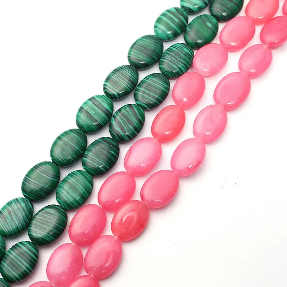 50pcs Natural Stone Roses Quartz Blue Sandstone Oval Flat Loose Beads Charm Pendant for Jewelry Making DIY Bracelet Earring Free
50pcs Natural Stone Roses Quartz Blue Sandstone Oval Flat Loose Beads Charm Pendant for Jewelry Making DIY Bracelet Earring Free