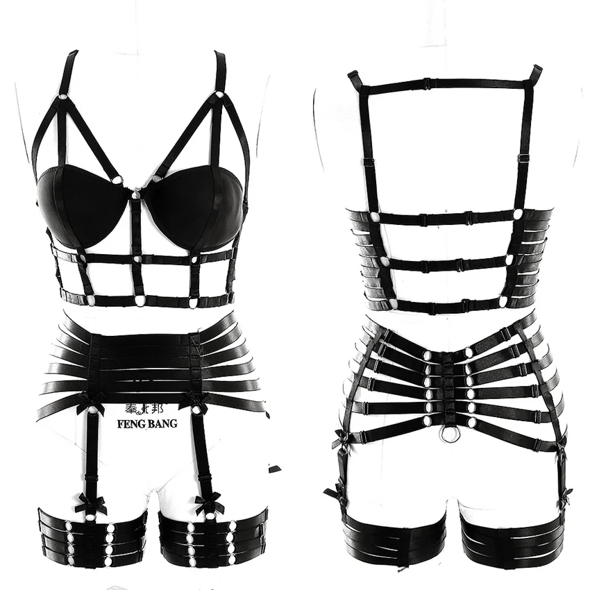 Body Harness Pentagram Top Cage Strappy Bra Elastic Adjust Chest Belt Lingerie Garter Stockings Punk Gothic Plus Size Halloween
Body Harness Pentagram Top Cage Strappy Bra Elastic Adjust Chest Belt Lingerie Garter Stockings Punk Gothic Plus Size Halloween