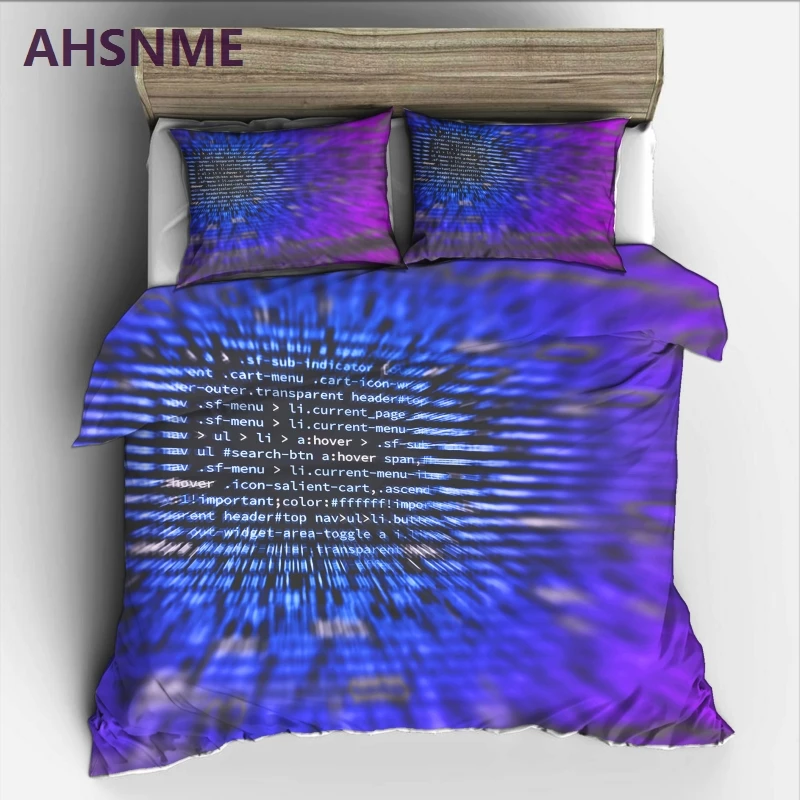 AHSNME Computer Language King Bedding set Sci-fi 3D Letter High-definition Print Quilt Cover Multi-Country Size AU/UA/EU/RU
AHSNME Computer Language King Bedding set Sci-fi 3D Letter High-definition Print Quilt Cover Multi-Country Size AU/UA/EU/RU