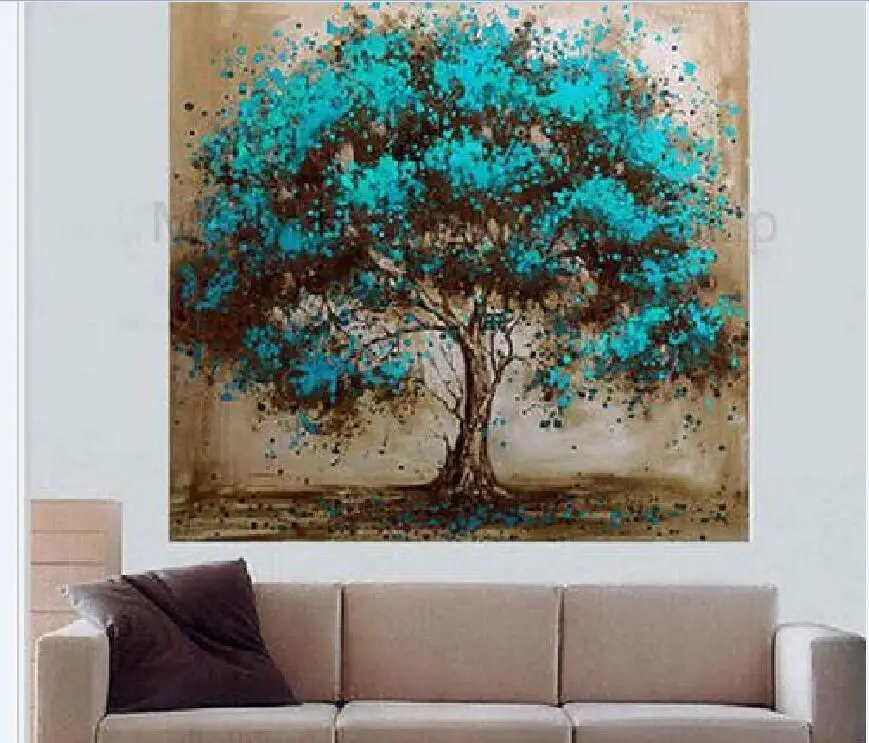 100% Hand Painted Tree Oil Painting On Canvas Abstract Modern Wall Art Unframed
100% Hand Painted Tree Oil Painting On Canvas Abstract Modern Wall Art Unframed