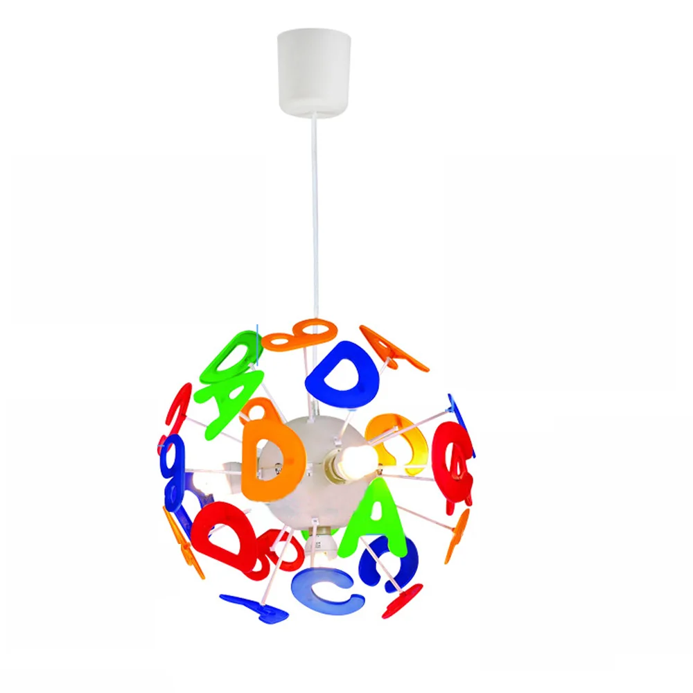Colorful Plastic 10" English Letter ABCD Kid's Bedroom Pendant Light Modern Contracted Fashion Dining room Pendant light Fixture
Colorful Plastic 10" English Letter ABCD Kid's Bedroom Pendant Light Modern Contracted Fashion Dining room Pendant light Fixture