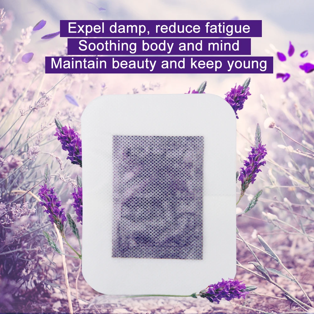 10PCS Tradition Chinese Detox Foot Patch Lavender Pads Improve Sleep Patches Beauty Slimming Patch
10PCS Tradition Chinese Detox Foot Patch Lavender Pads Improve Sleep Patches Beauty Slimming Patch
