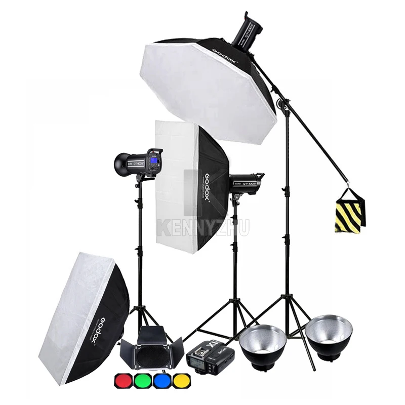 3x Godox QT400II M 400WS HSS 1/8000s 2,4G осветительный стробоскоп в комплекте + передатчик X1T + подставка 2,8 м + софтбокс 70x100 см и 120 см
3x Godox QT400II M 400WS HSS 1/8000s 2,4G осветительный стробоскоп в комплекте + передатчик X1T + подставка 2,8 м + софтбокс 70x100 см и 120 см