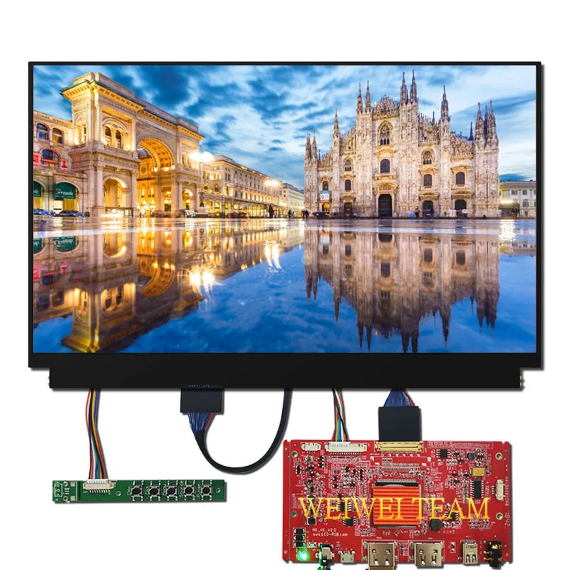 12.5 Inch 4k Uhd Lcd Panel LQ125D1JW34 Display Screen With 2+2DP+Audio 4K LCD Controller Board For DIY Project
12.5 Inch 4k Uhd Lcd Panel LQ125D1JW34 Display Screen With 2+2DP+Audio 4K LCD Controller Board For DIY Project