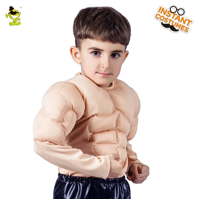 Kid's Muscle Suit Costume Halloween Muscle Boys Role Play Fancy Dress Up for Children's Party Clothing Cosplay Outfits for Gifts
Kid's Muscle Suit Costume Halloween Muscle Boys Role Play Fancy Dress Up for Children's Party Clothing Cosplay Outfits for Gifts