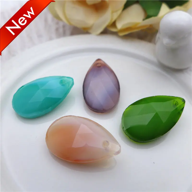 22mm macaron color Alabaster pear shaped beads glass tear drop pendant crystal water drop 2019 new product women's jewelry diy
22mm macaron color Alabaster pear shaped beads glass tear drop pendant crystal water drop 2019 new product women's jewelry diy