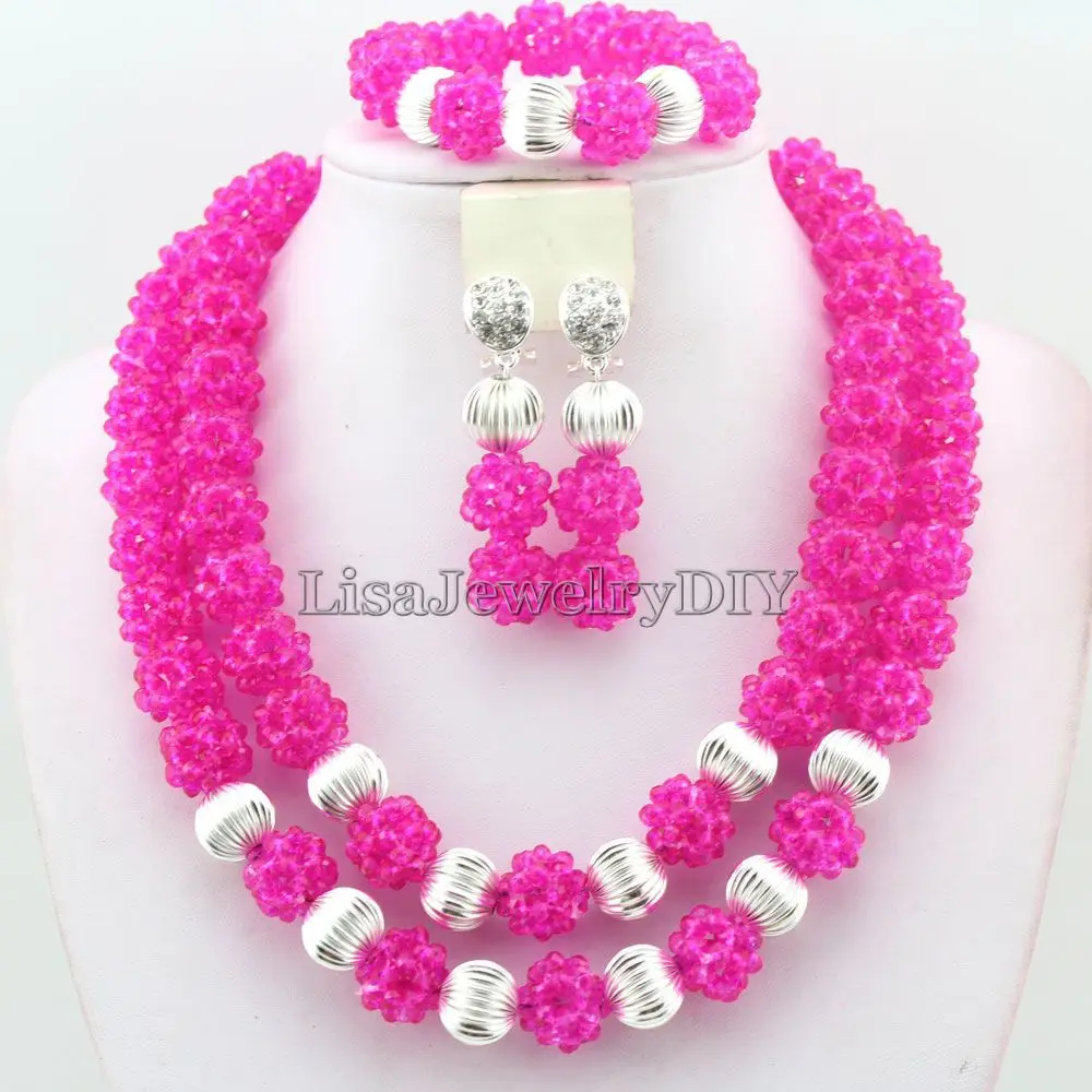 New Perfect Nigerian Wedding Bridal African Party Beads Jewelry Sets Crystal Beads Jewelery Sets HD3784
New Perfect Nigerian Wedding Bridal African Party Beads Jewelry Sets Crystal Beads Jewelery Sets HD3784