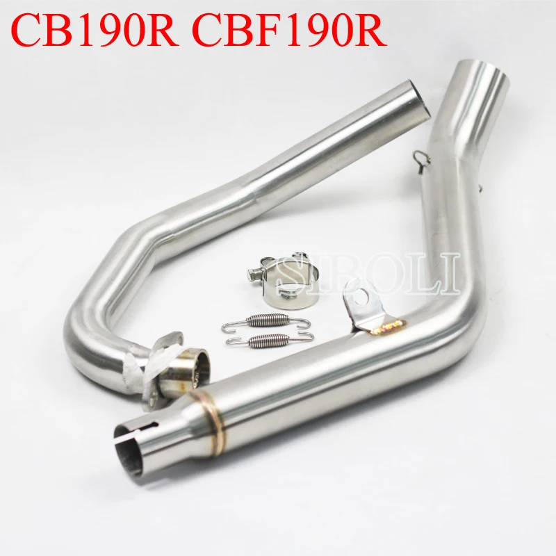 CB190R CBF190R Motorcycle Exhaust Pipe Slip-On Front Pipe For HONDA CB190R CBF190R AK083
CB190R CBF190R Motorcycle Exhaust Pipe Slip-On Front Pipe For HONDA CB190R CBF190R AK083