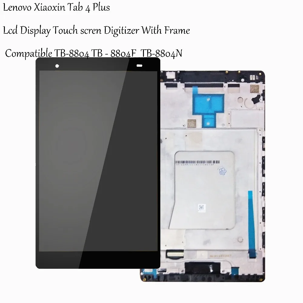 New 8" inch For Lenovo XiaoXin TB-8804N tb 8804F/N Tablet LCD Display + Touch Screen Digitizer Glass Full Assembly
New 8" inch For Lenovo XiaoXin TB-8804N tb 8804F/N Tablet LCD Display + Touch Screen Digitizer Glass Full Assembly