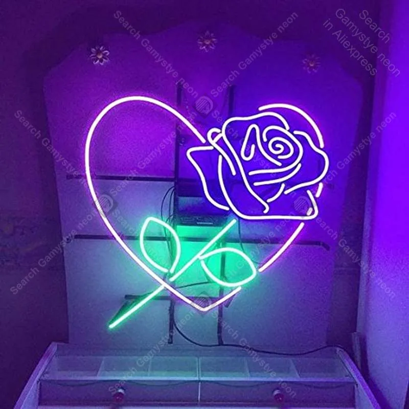 Neon Sign Rose Love Heart Romantic Romance Collection Glass Tube For Gift Bedroom Beer Home Decor Neon Light Signs Iconic Sign
Neon Sign Rose Love Heart Romantic Romance Collection Glass Tube For Gift Bedroom Beer Home Decor Neon Light Signs Iconic Sign