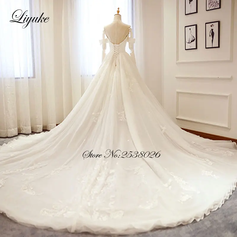 Liyuke Vestido De Noiva Sweetheart A-Line Wedding Dress Beautiful Appliques Spaghetti Strap Bride Dress
Liyuke Vestido De Noiva Sweetheart A-Line Wedding Dress Beautiful Appliques Spaghetti Strap Bride Dress