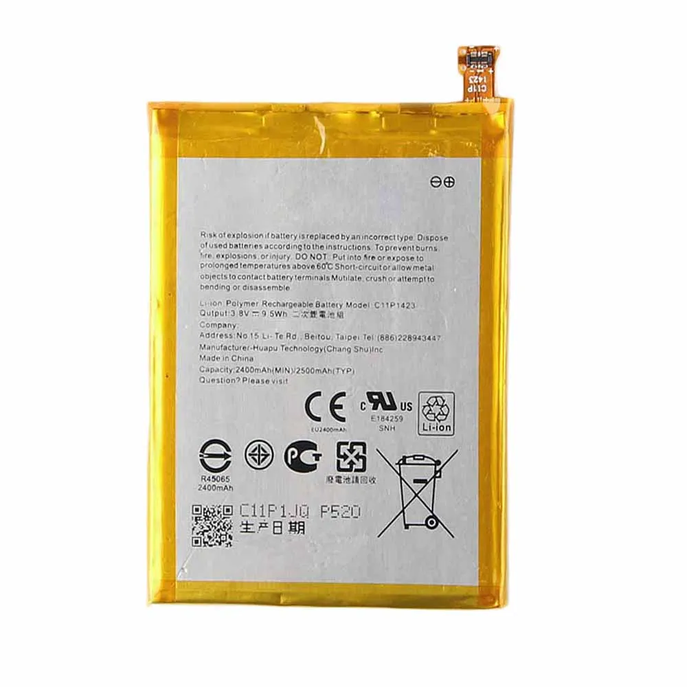 5 шт./лот C11P1423 батарея для ASUS Zenfone2 ZE500CL Z00D Smart Moble Phone Battery 2500 мАч
5 шт./лот C11P1423 батарея для ASUS Zenfone2 ZE500CL Z00D Smart Moble Phone Battery 2500 мАч