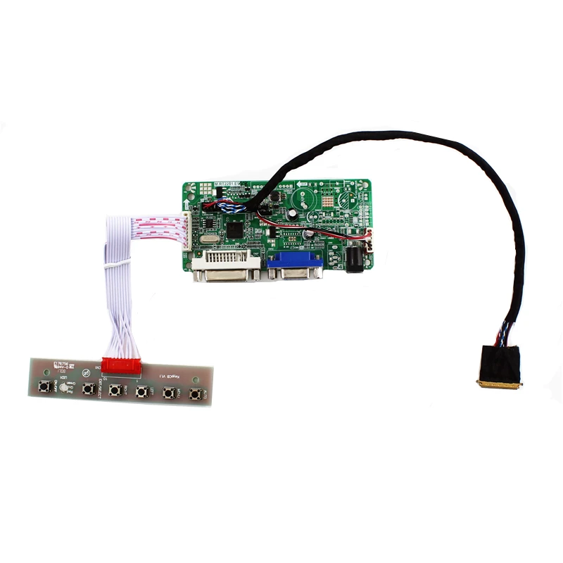 2281 ЖК-плата контроллера Поддержка DVI VGA для 15,6 дюймов 1366X768 ЖК-панель LTN156AT22-N01 B156XW02 V6 N156BGE-L41 LP156WHB-TLA1
2281 ЖК-плата контроллера Поддержка DVI VGA для 15,6 дюймов 1366X768 ЖК-панель LTN156AT22-N01 B156XW02 V6 N156BGE-L41 LP156WHB-TLA1