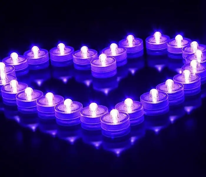 Submersible candle Underwater Flameless LED Tealight Waterproof electronic candles lights Wedding Birthday Party Xmas Decoration
Submersible candle Underwater Flameless LED Tealight Waterproof electronic candles lights Wedding Birthday Party Xmas Decoration